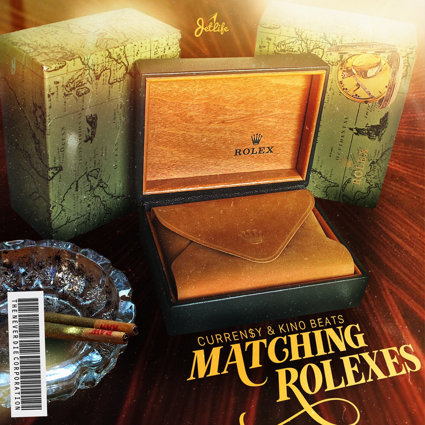 Curren$y x Kino Beats: Matching Rolexes